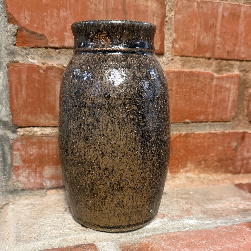Vintage Handmade Ceramic Tall Vase